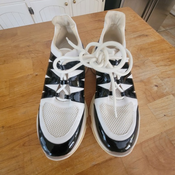 Steve Madden Size 9 Womens Maximus Sneakers Fabric / leather - Picture 1 of 6